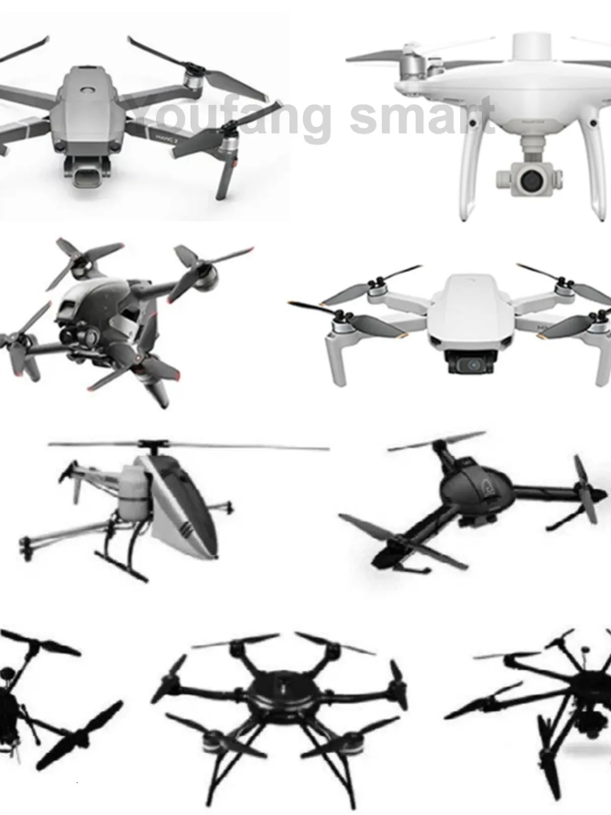 Garra mecánica Universal para Dron de 2/3 dedos, pinza UAV, Kit de