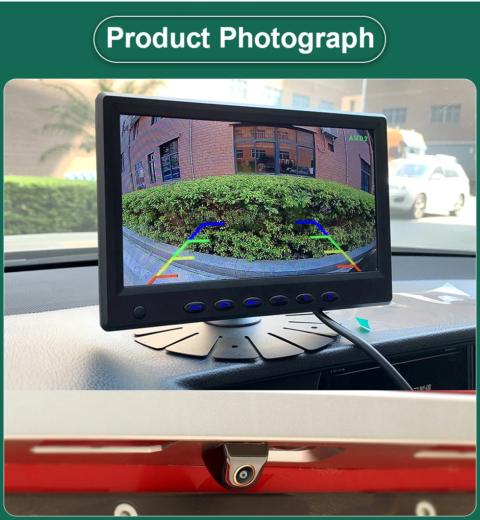 Rear View Camera HD 720P/1080P Night Vision Golden Lens Vehicle Reverse Backup AHD CVBS Camera For Android DVD AHD Monitor
