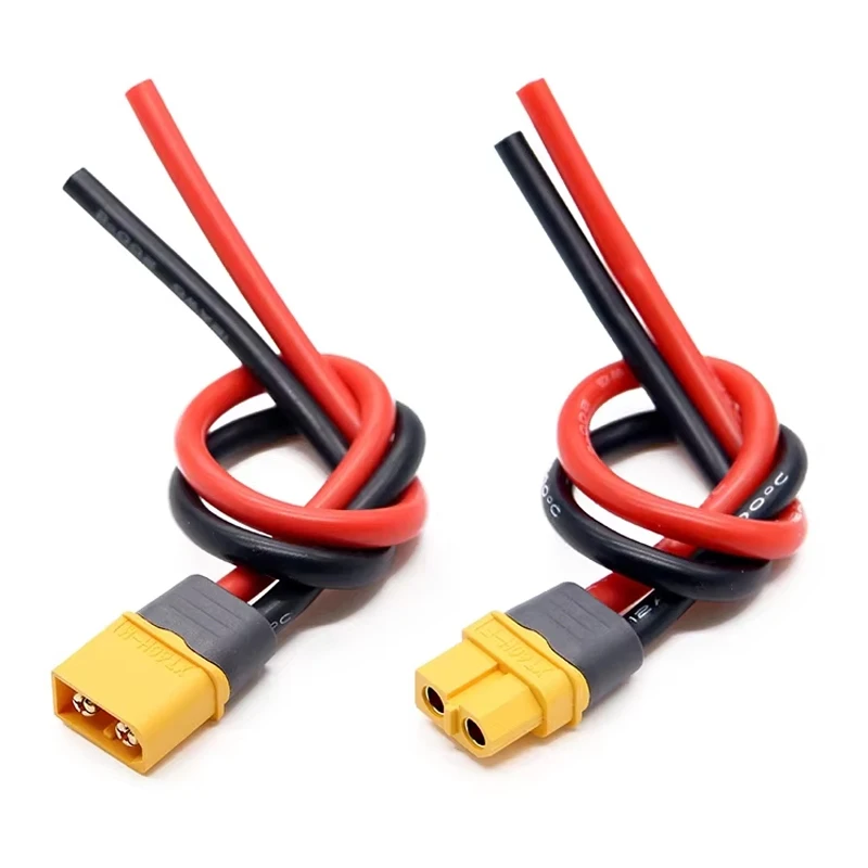 Fil de batterie drone XT60 12AWG 10cm-20m mâle/femelle