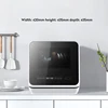 Mini portable table automatic dishwasher Hotel independent home restaurant kitchen dishwasher 435x420x435mm 3