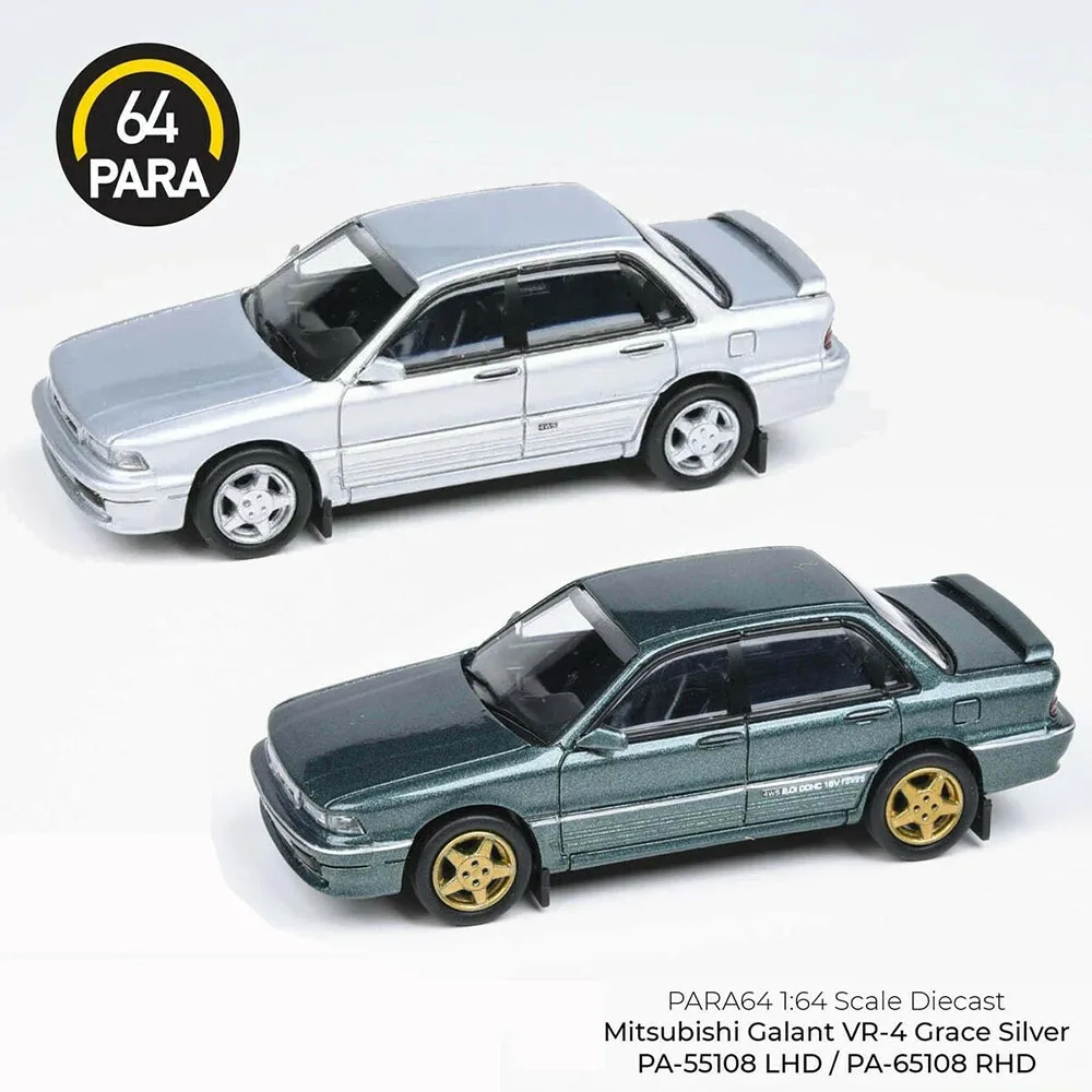 

New 1/64 Scale Galant VR-4 Diecast Alloy toy cars Simulation Model By Para6464 For Collection gift