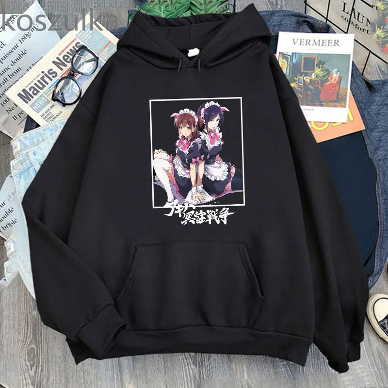 Anime maid agent hoodie Catroonbox