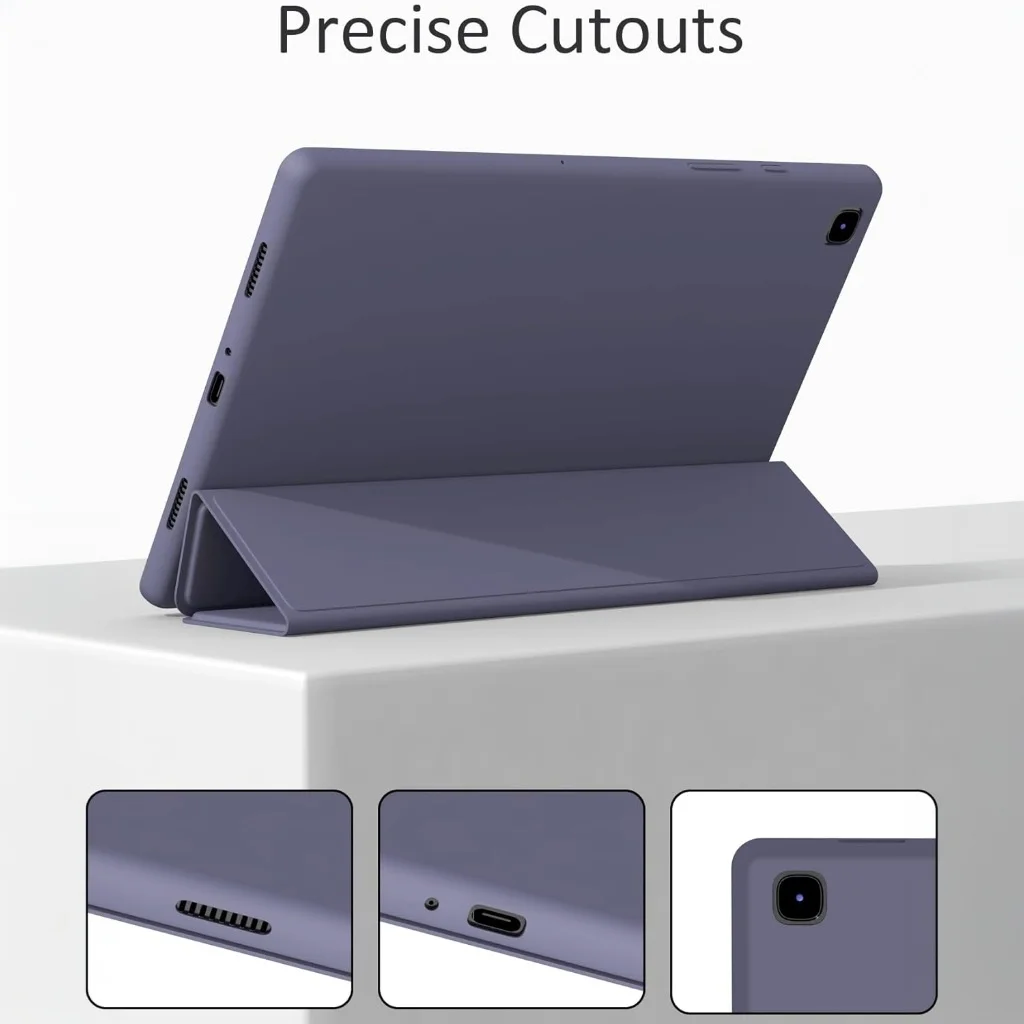 Magnetic Flip Smart Cover with Soft Silicone Stand