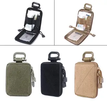 Borsa Porta Attrezzi EDC da Esterno, Organizer per Gadget EMT, Piccola Borsa Tascabile per Viaggi, Escursioni, Campeggio, Caccia, Accessori da Cintura