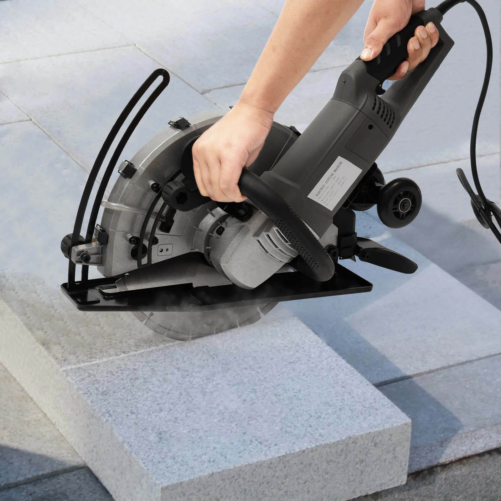 3500W Electric Circular Saw Concrete Cutter Power Angle Cutting Machine 3800RPM for Granite Brick Walls Cement Road AliExpress