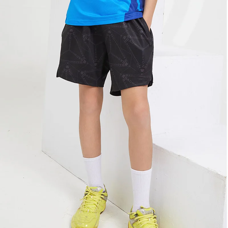 Professional Unisex Badminton Shorts Quick Dry Breathable Table Tennis Badminton Volleyball Running Competition Training Pants