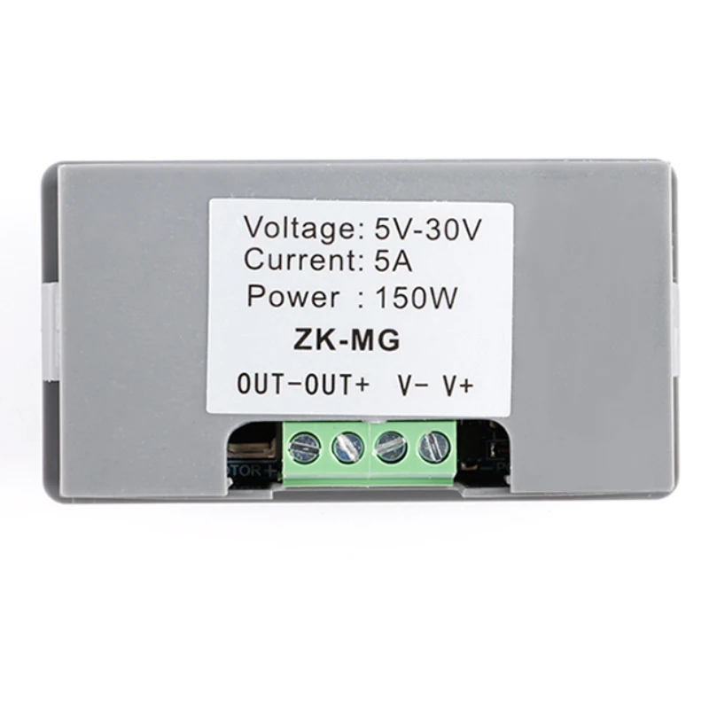 150W DC Motor Controller DC 5-30V 12v 24v 5A Brushed Motor Governor ZK-MG duty cycle frequency adjustable dc motor speed controller motor speed controller electric motor speed controller