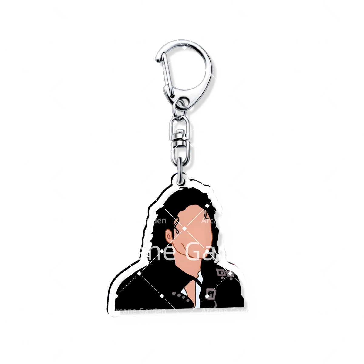 Michael Jackson Acrylic Keychain King of Pop Memorabilia Vintage Music Fan Gift Keep the Legend Close Memorial Vintage Thriller