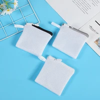 1Pc Mesh Laundry Bag Washing Bags with Zipper Travel Laundry Bag for Laundry Blouse Hosiery Stocking Underwear Bra Lingerie 2