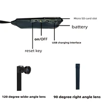 Mini caméra WiFi 4K HD nouvellement améliorée, prise en charge de la visualisation à distance, détection de mouvement, caméra de style nounou domestique DIY 6