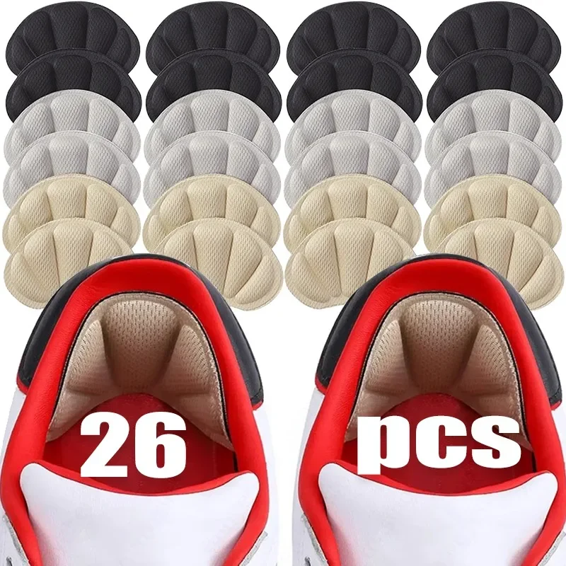 4D Sponge Shoe Heel Sticker Relieve Pressure Insole Anti Friction Heel Pad Patch Breathable Shoes Insert Foot Protection Sticker shoe insoles heel protector heel protector pads heel insoles shoe repair stickers heel cushion insole heel cushion protector heel protector patches shoe stickers