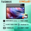 Teclast T65MAX Tablet MT6789(G99) 8-core 2.2GHz/ 8GBRAM/256GB ROM/12.95inch 1200×1920iPS/WIFI5G/4G/10000mAh/Type-C/13MP+8MP Came 1