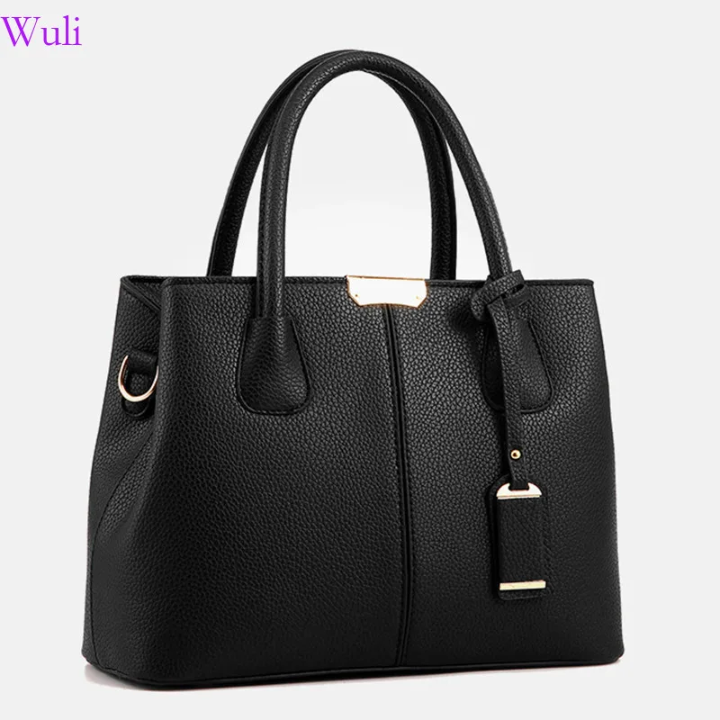

Women PU Leather Handbags Ladies Large Tote Bag Female Square Shoulder Bolsas Femininas Sac New Fashion Crossbody Bags