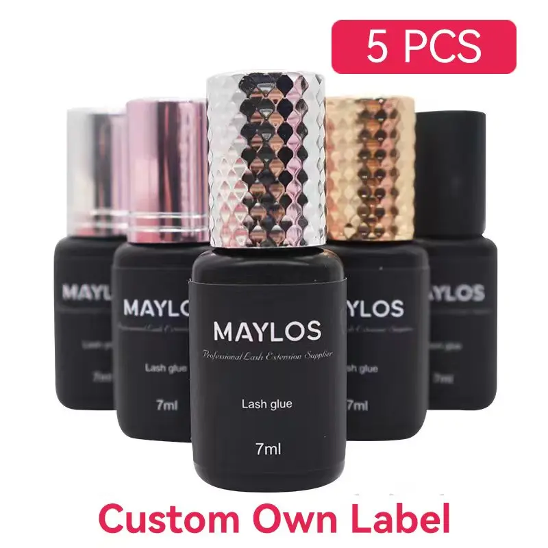 

Custon Own Label Fast Drying 0.5s Eyelash Extension Glue Waterproof Adhesive Lashes Supplies Pro Glues For Salon Makeup Tools
