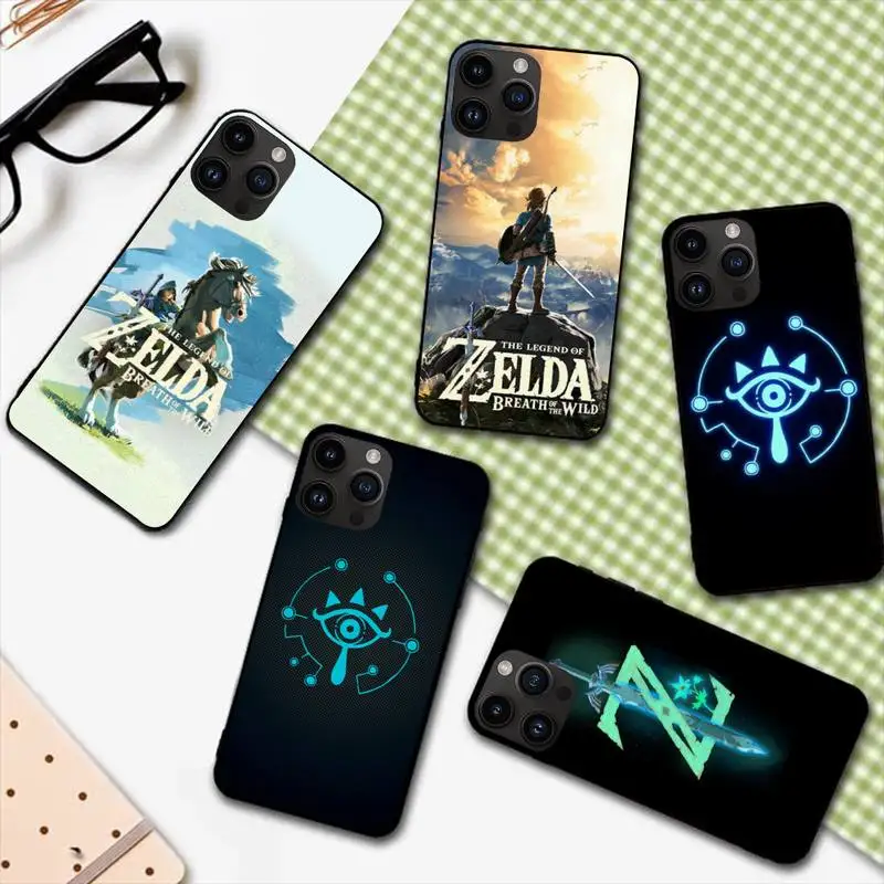 Gioco L-Legends Z-Zelda Custodia Per Telefono Per Iphone 11 12 Mini 13 14 Pro Xs Max X 8 7 Plus Se Xr Shell
