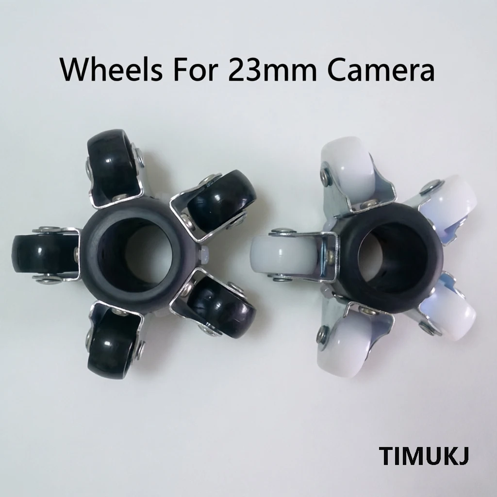 90mm Guide Wheels Protective Cover For 23mm Pipe Sewer Pipeline Inspection Endoscope Camera Head Skid Protector,TIMUKJ 1