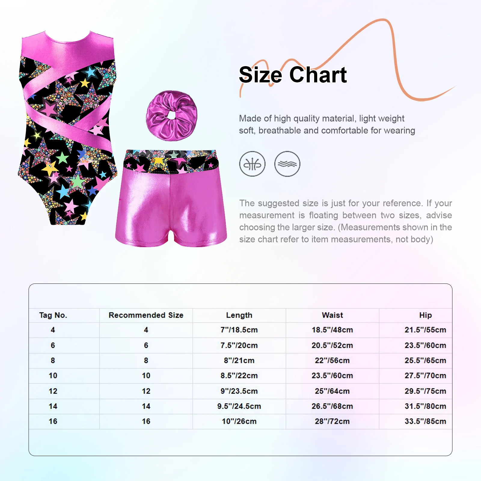 TiaoBug Kids Girls Gymnastics Sport Dance Set Sleeveless Hollow Out Leotard with Shorts and Headband for Competition Performance