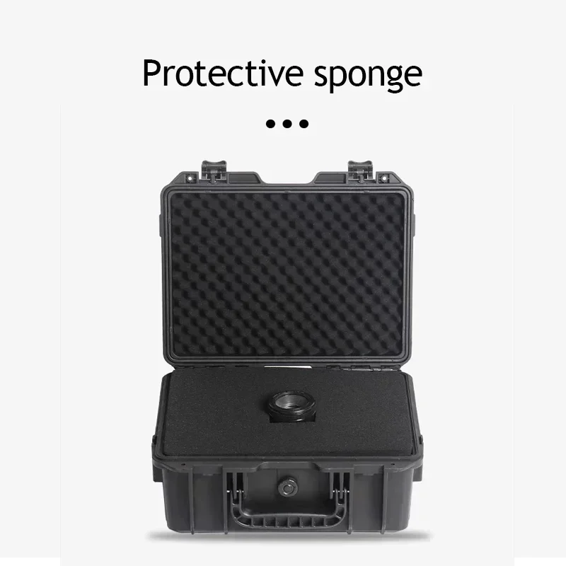 Suitcase Transport Toolbox Reflective Tools Storage Hard Plastic Maintenance Equipment With Electrician Case Strips Case Case 6