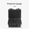 Suitcase Transport Toolbox Reflective Tools Storage Hard Plastic Maintenance Equipment With Electrician Case Strips Case Case 6