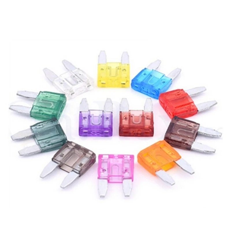 Car Fuses Kit 60pcs Mini Blade Fuses Auto Car Truck Assortment 5A 10A 15A 20A 25/30A