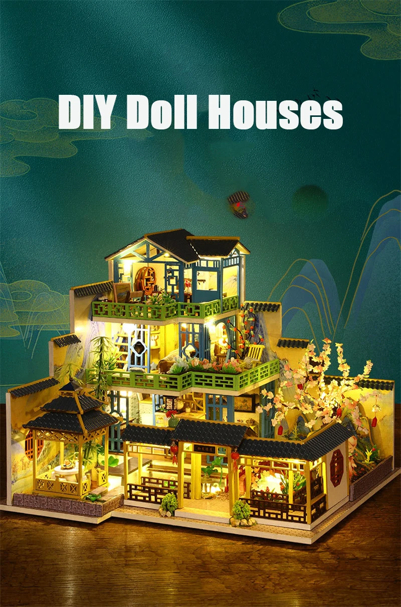 Japanese Garden DIY Miniature House Kit