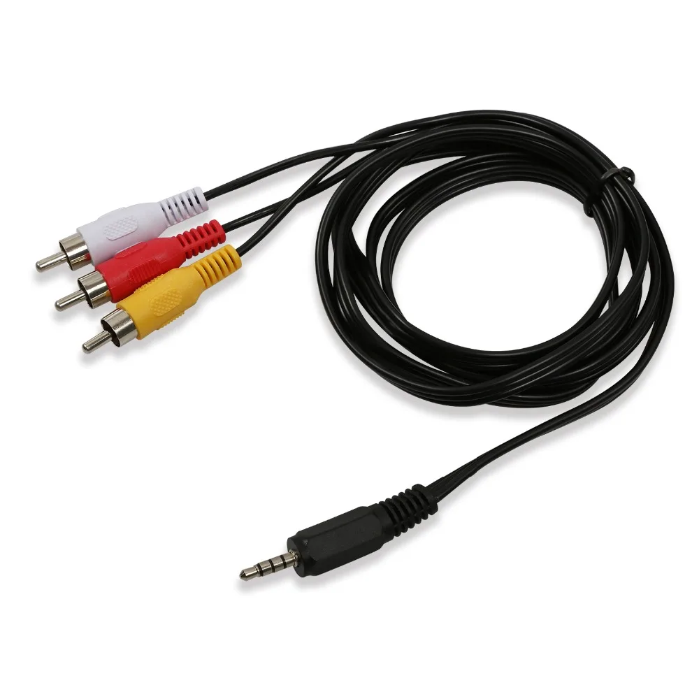 RCA ̺  Ʈ  RCA 3.5mm   AV ̺, DVD ÷̾  HiFi VCR TV ׷    1.5m
