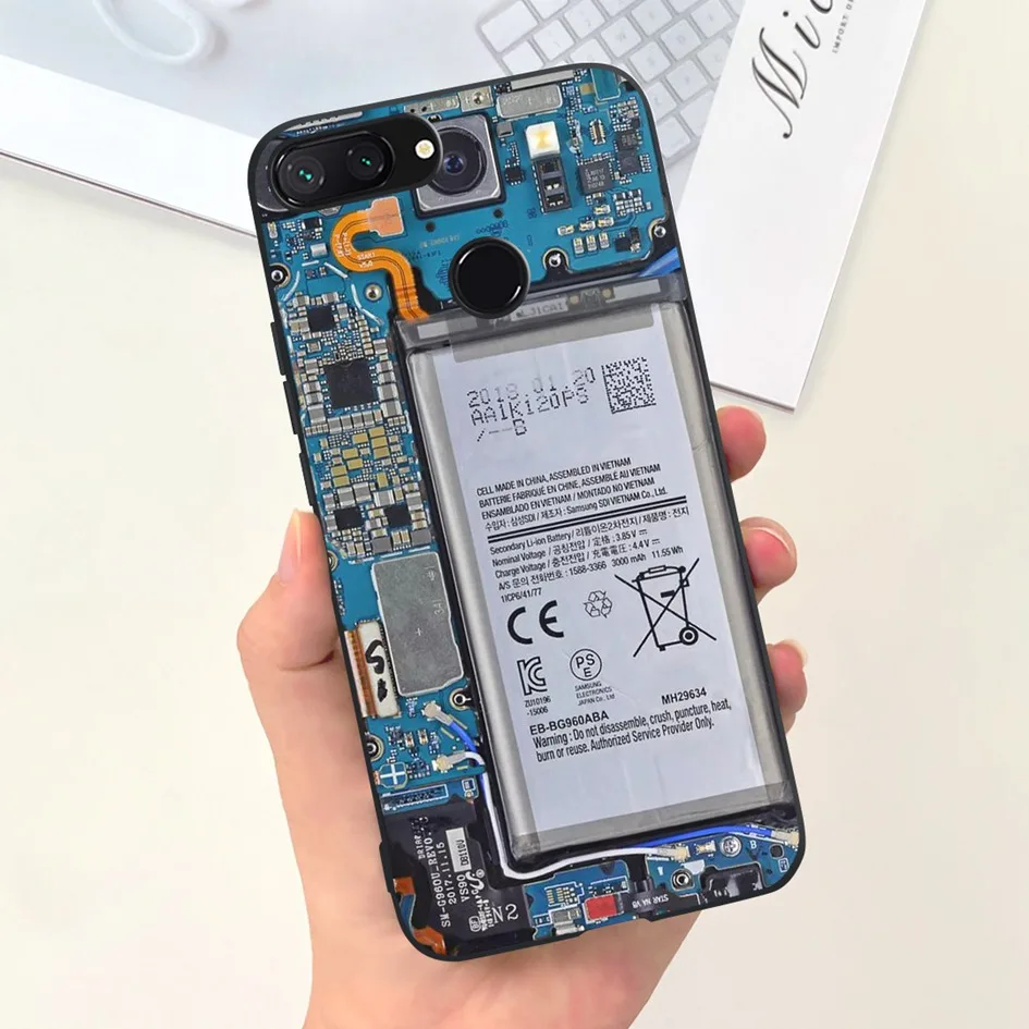 For Xiaomi Mi 8 Lite Case 6.26" Fashion Landscape Girls Bumper Soft Silicone Phone Cover For Xiomi Mi 8 Lite Funda Mi8Lite Pouch 3