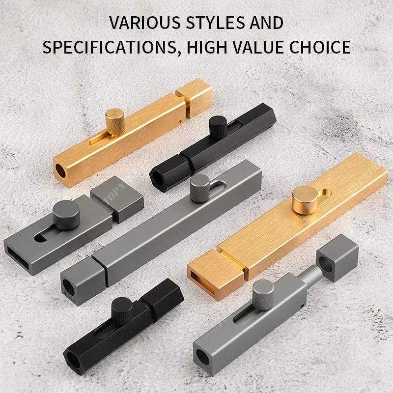 Door Bolt Catch Lock Door Lock Buckle Garden Gate Shed Toilet Barn Sliding Bolt Hardware For Locking Window door latch door lock cylinder