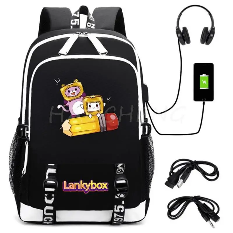 Boxy Backpack Lankybox Lanky Box Backpack Lankybox Bookbag