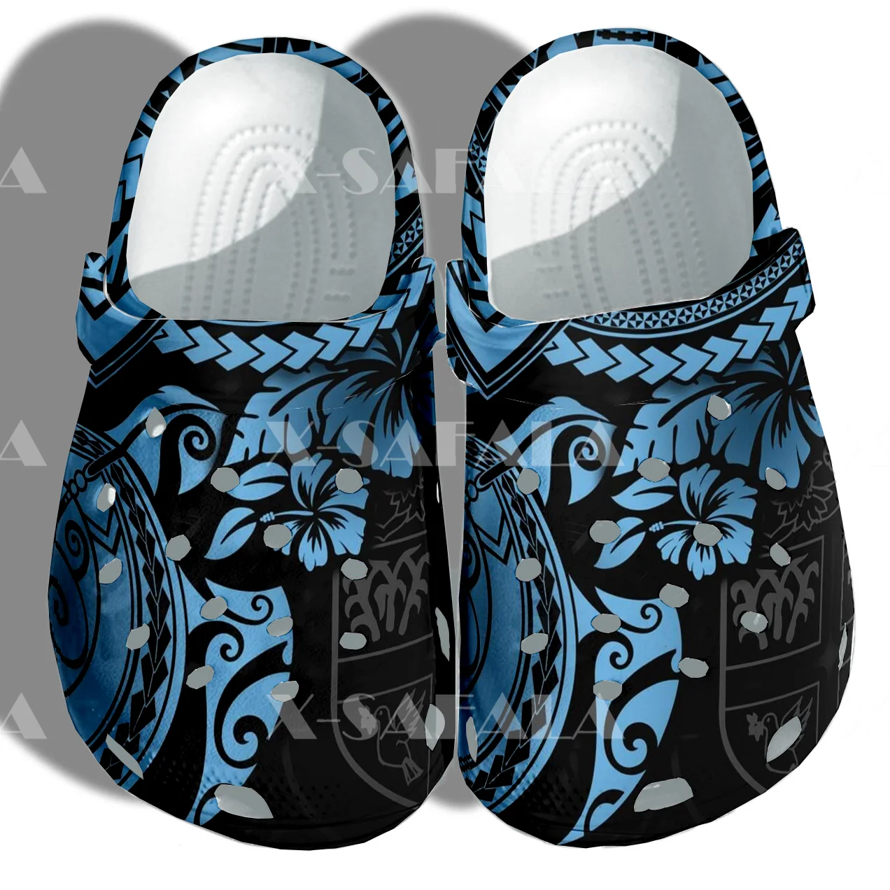 

Polynesian Maori Patterns Tattoo 3D Print For Men Women Classic Clogs Slipper Shoe EVA Ligtweight Sandals Summer Beach Outdoor