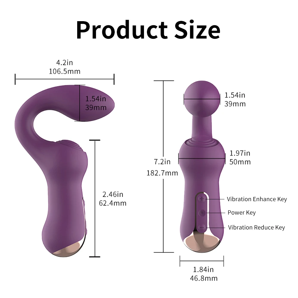 AV Wand Vibrators for women Clitoris Stimulator AV Stick G Spot Massager Female Masturbator Adult Sex Toy