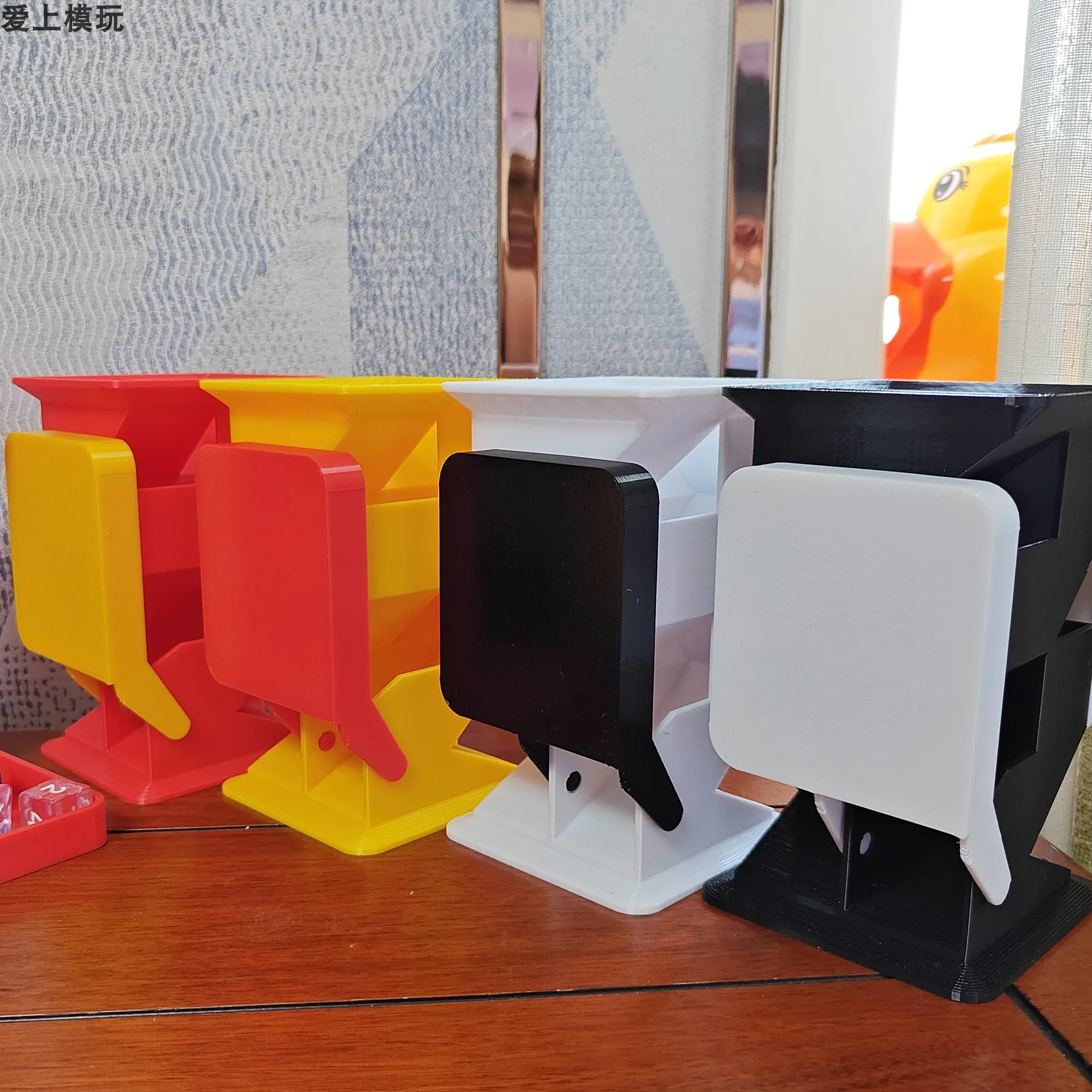 Board game folding dice tower, running dnd portable dice tower, stock tower, board game upgrade accessories Dice Tower 4