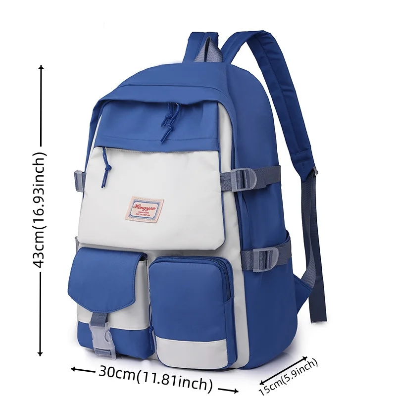 Women's Fashion Knapsack Waterproof Nylon Large-capacity Ladies Leisure Travel Backpack Designer High Quality Student School Bag