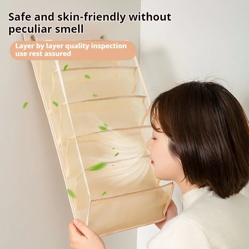 Underwear Storage Hanging Bag Wall Mounted Bra Storage And Organization Rack Home Student Wardrobe Storage Storage Bag 2
