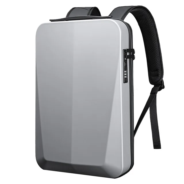 BANGE Sac à dos antivol avec port de charge USB, sac à dos d'affaires léger  pour homme et femme, gris, Medium, Ordinateur portable : :  Informatique