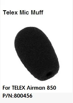 

Чехол для микрофона TELEX Airman850 авиационная гарнитура Windscreen 800456-019