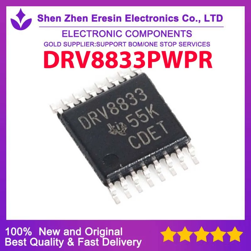 

Free shipping 5PCS/LOT DRV8833PWPR HTSOP16 New and original