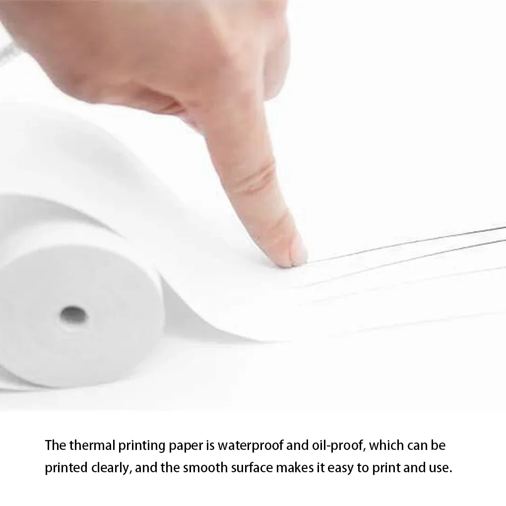 10 Rolls 57x25mm Camera Thermal Papers Printing Receipt Papers for Paperang Mini Pocket Photo Printer Cash Register Paper