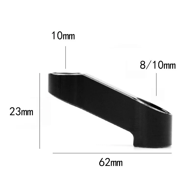 Motorcycle Rearview Mirror Extension Mount Bracket Holder Universal 8/10mm Motorbike Riser Mount Bracket Moto Extension motorcycle handle bar mirror