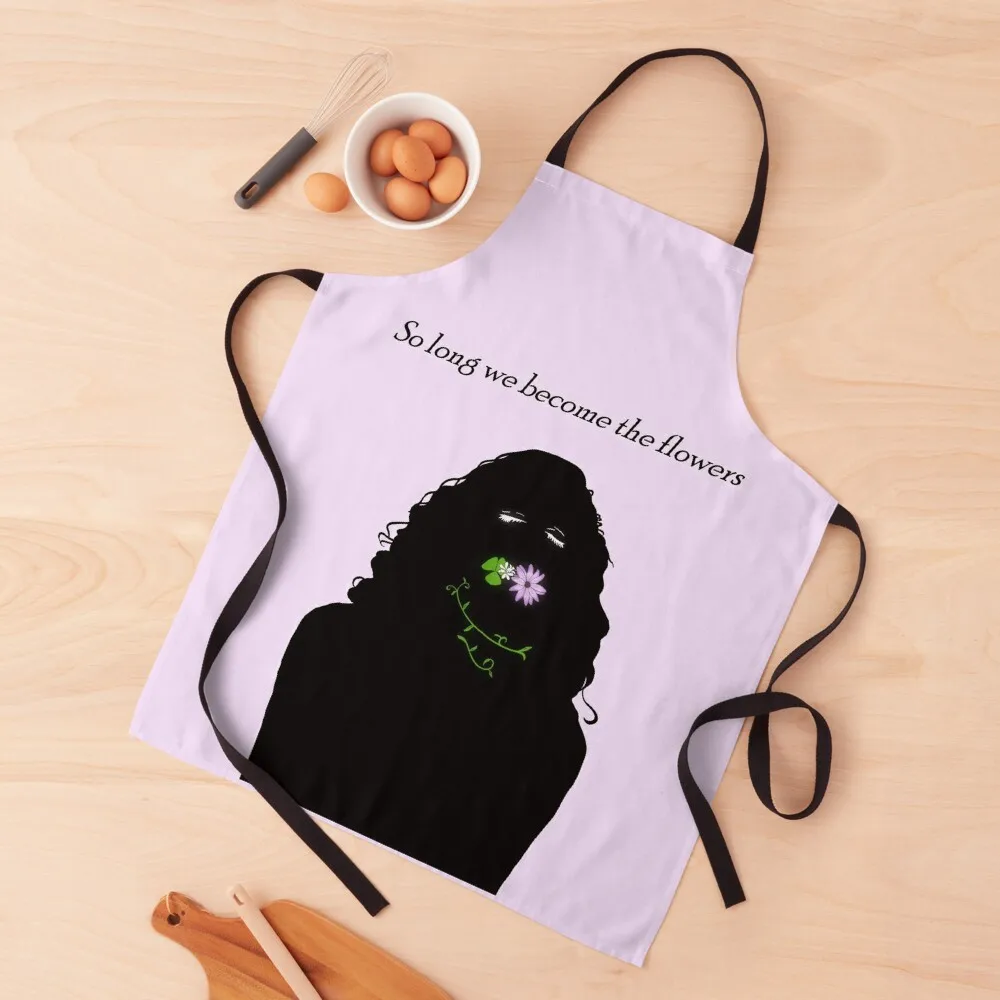 

Hozier Lyric Floral Apron Women Kitchen'S Apron Household Items Kitchen Apron Funny Apron