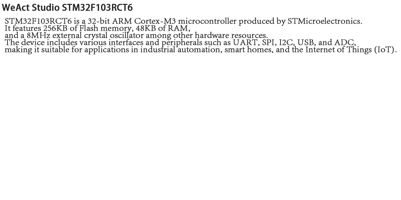 pequena do sistema, STM32F103RCT6 BRAÇO STM32 F103RCT6 STM32F103 STM32F1