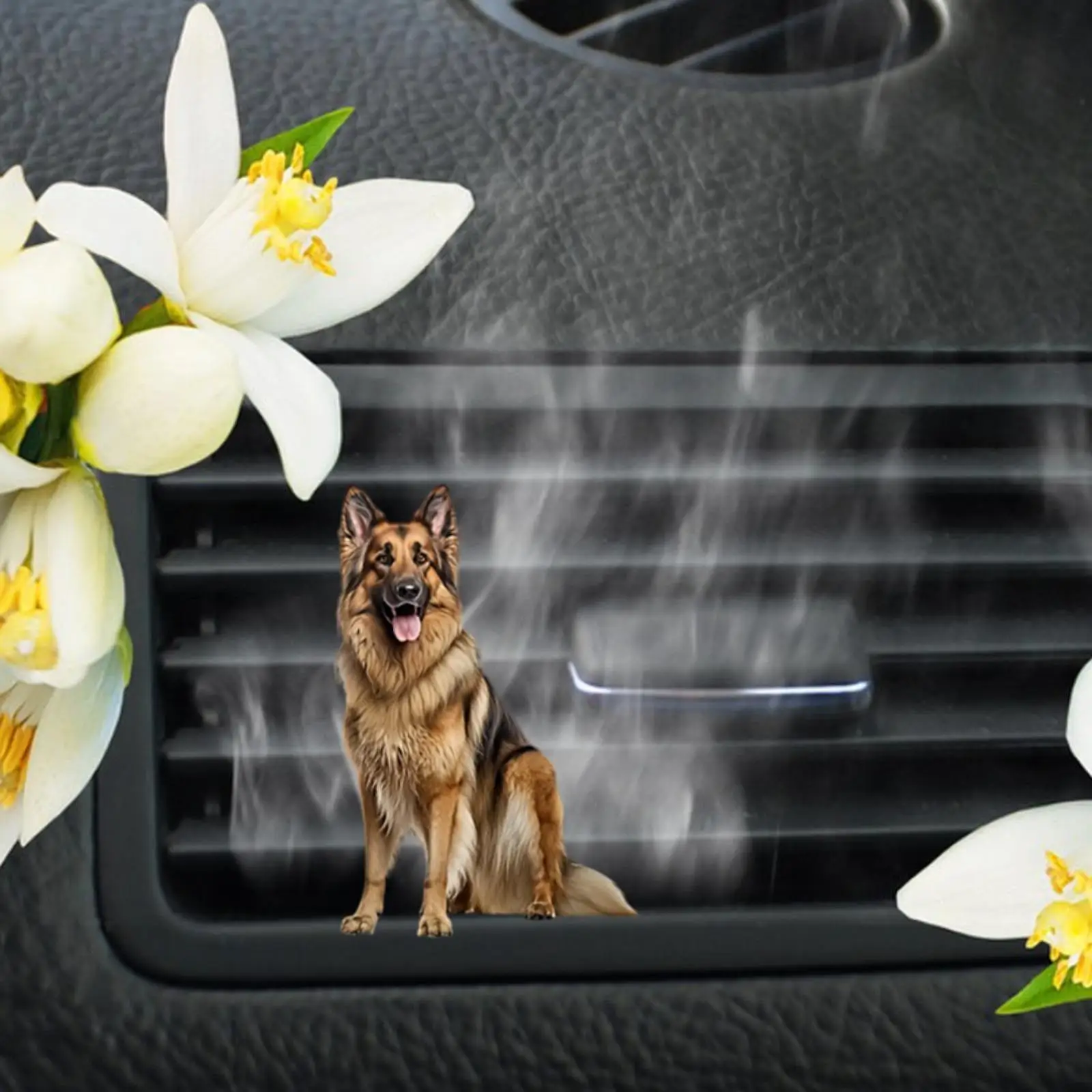 Car Fragrance Vent Clip Auto Air Outlet Diffusers Fragrance Diffusers Friend Gift Scented Dog Ornament Car Interior Decoration
