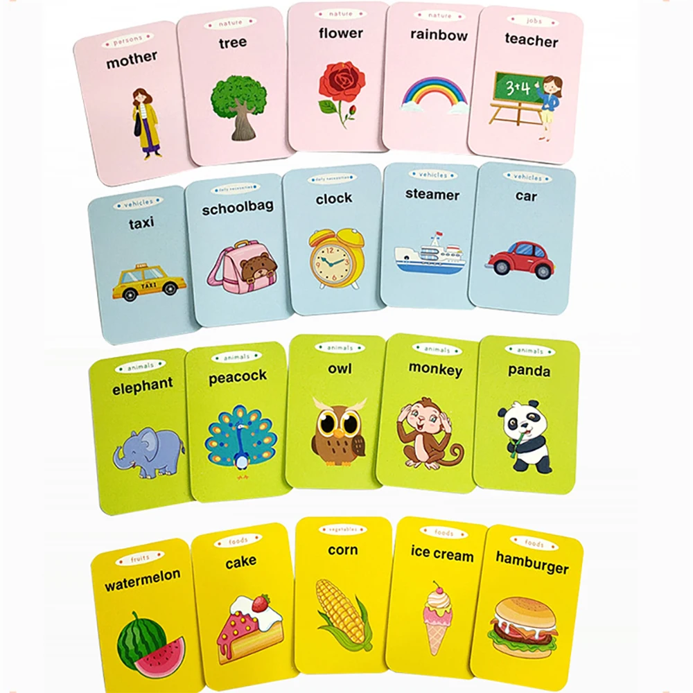 Learning Talking Flash Cards Early Educational Toys