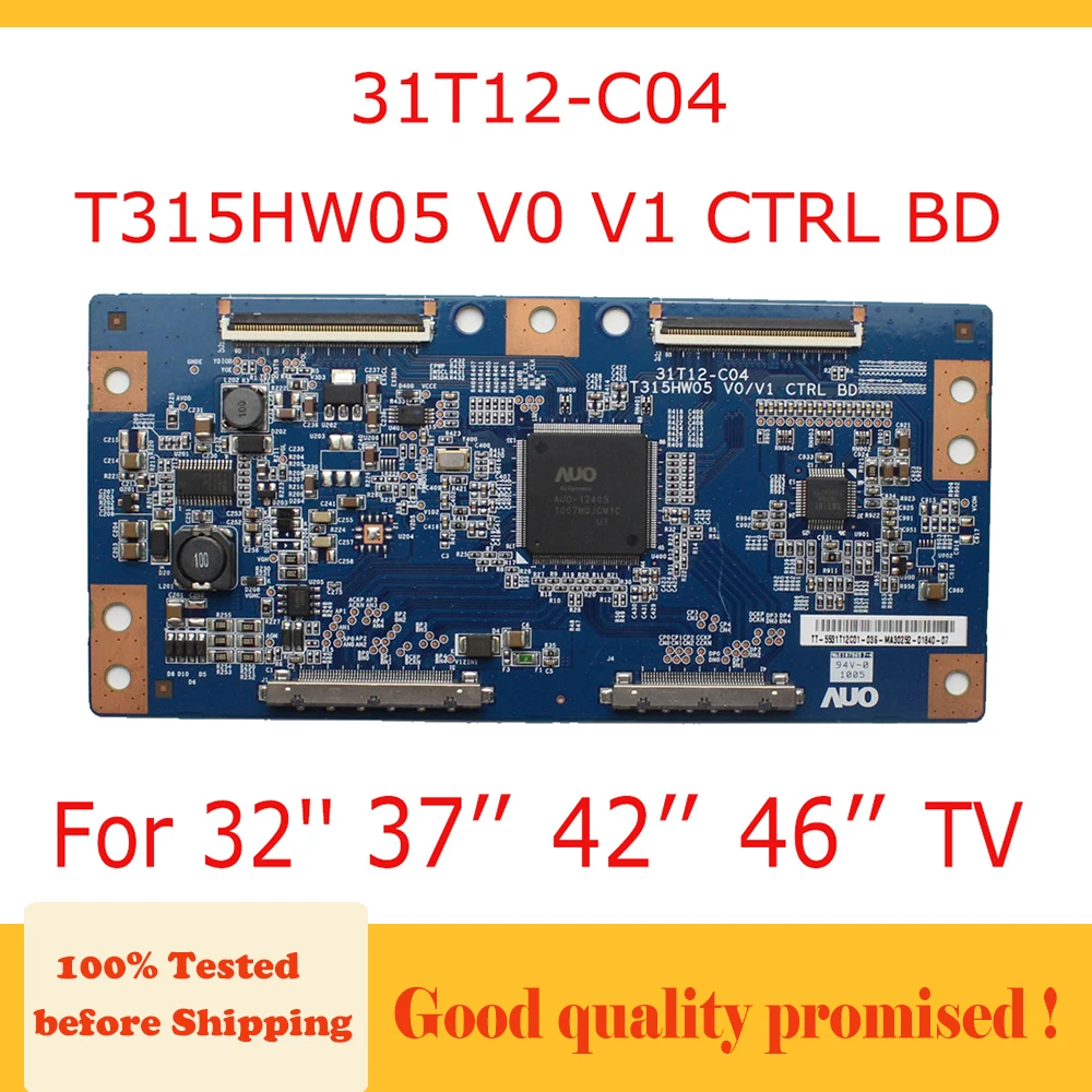 

T Con Board T315HW05 V0 V1 CTRL BD 31T12-C04 for TV Replacement Board Original Product Free Shipping T315HW05 V0 V1 31T12-C04