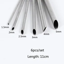 6-Piece Stainless Steel Pottery and Sculpture Tool Set (6pcs  set)