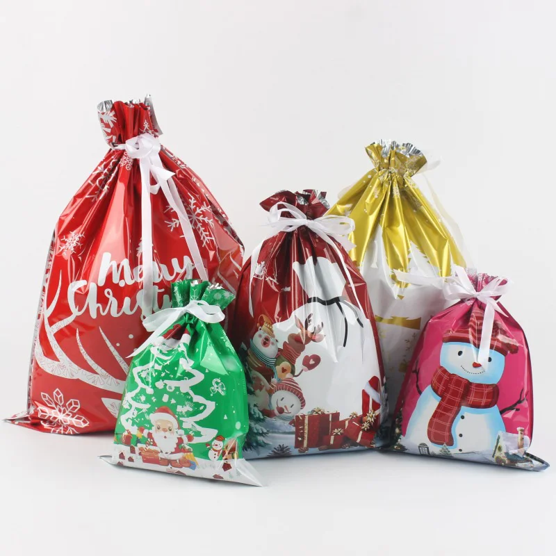 Christmas Gift Bags for Party Candy Cookie Wrap