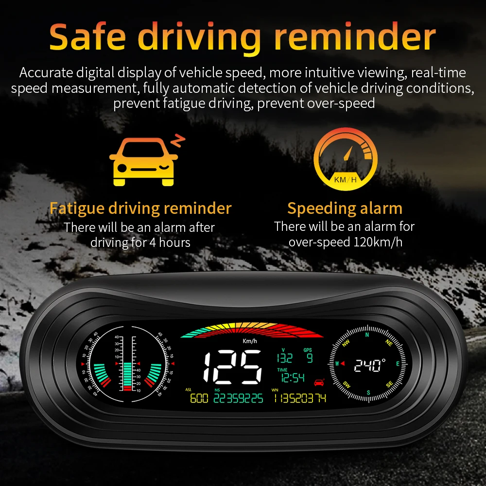 P18 ڵ HUD  ÷, ε GPS ƮĿ ӵ, ڵ   HUD,    溸