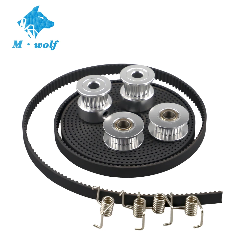 Lot De 3 Ressorts Tendeurs GT2 6mm - Pour Imprimante 3D Anet, Prusa, CNC, Neuf