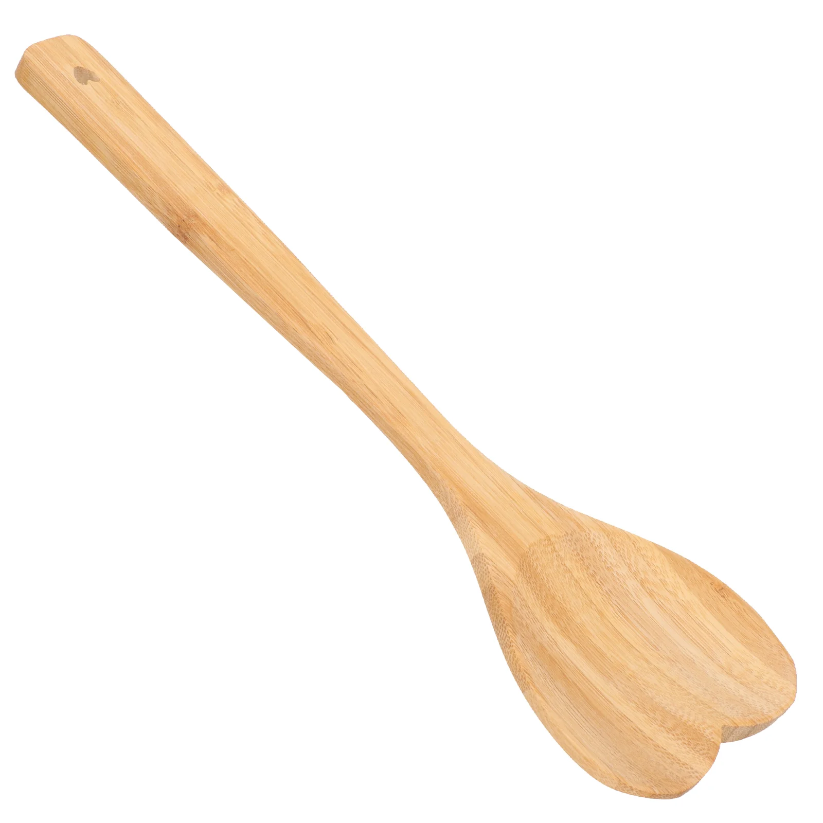 

Heart Shape Bamboo Spoon Bamboo Wood Spatulas Restaurant Serving Spoon Love Heart Spatulas Kitchen Spatulas 30x9.3cm