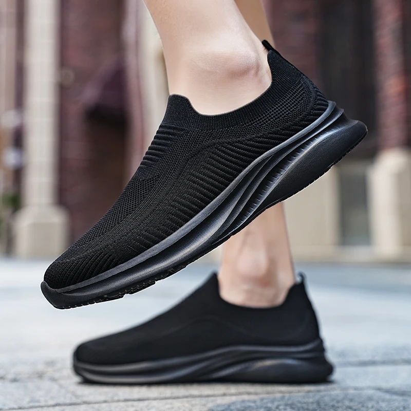 Men's Shoes New Mesh Casual Socks Short and Chubby Sports Shoes Popular Flat Bottomed Pants Cheap Running Shoes Men's Shoe Brand 6